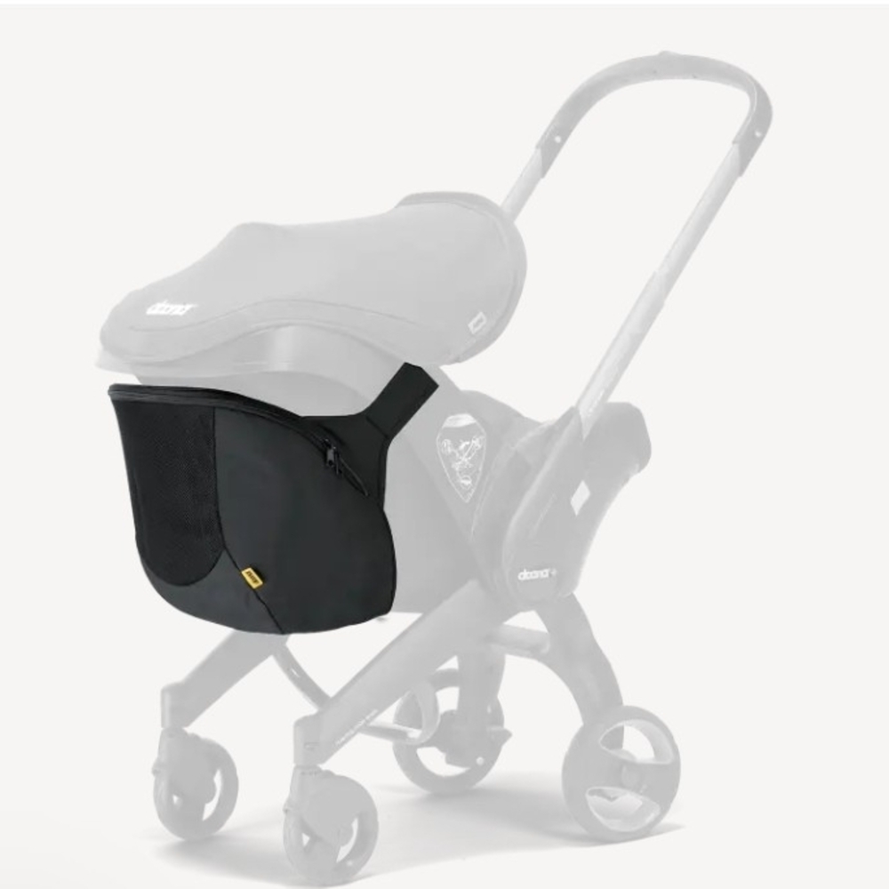 Doona Black Stroller Bag Snap-on Storage Bag